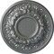 Ekena Millwork Odessa Ceiling Medallion (Fits Canopies up to 2 1/2"), Hand-Painted Platinum, 7 1/2"OD x 1 1/8"P CM07ODPLS - alternate 1